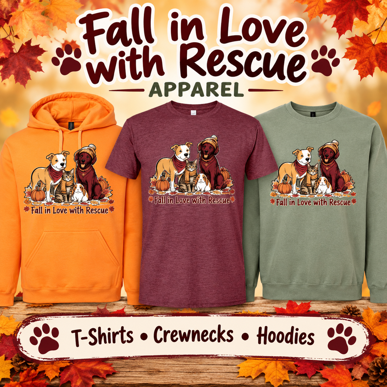 Fall rescue apparel collection
